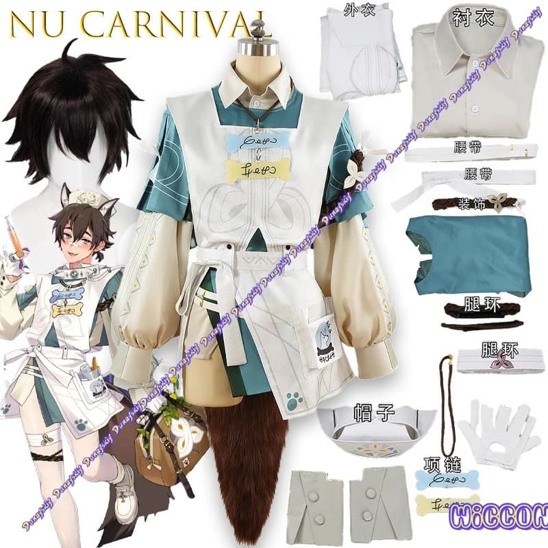 Nu Carnival Garu Infermiera Costume Cosplay Personalizzato Nuovo Gioco Caldo Vestito Halloween Natale Mostra Comica Gioco di Ruolo Festa