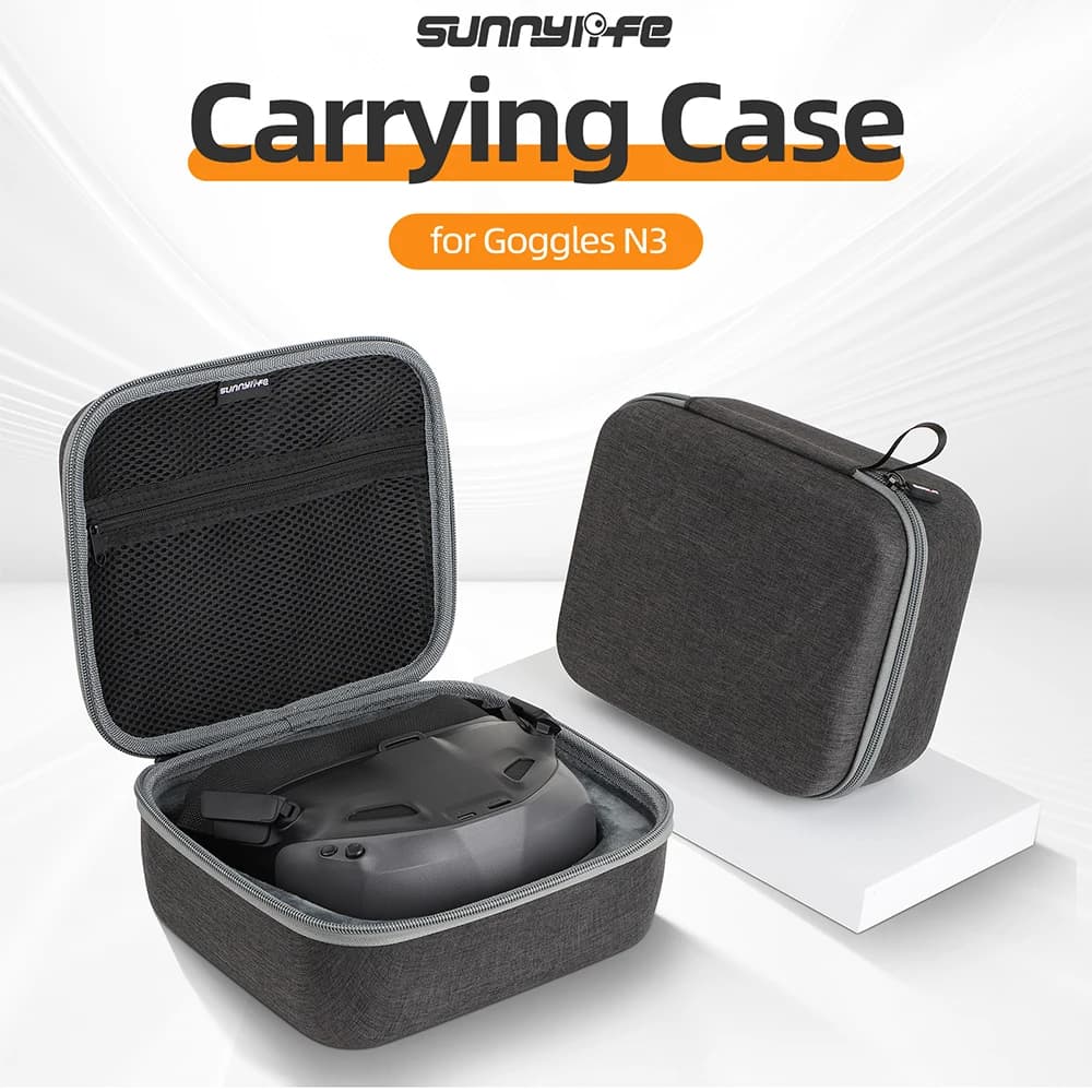 Custodia rigida per occhiali DJI N3 Custodia da trasporto ammortizzante volante per accessori drone DJI Avata 2/Neo/Neo 2