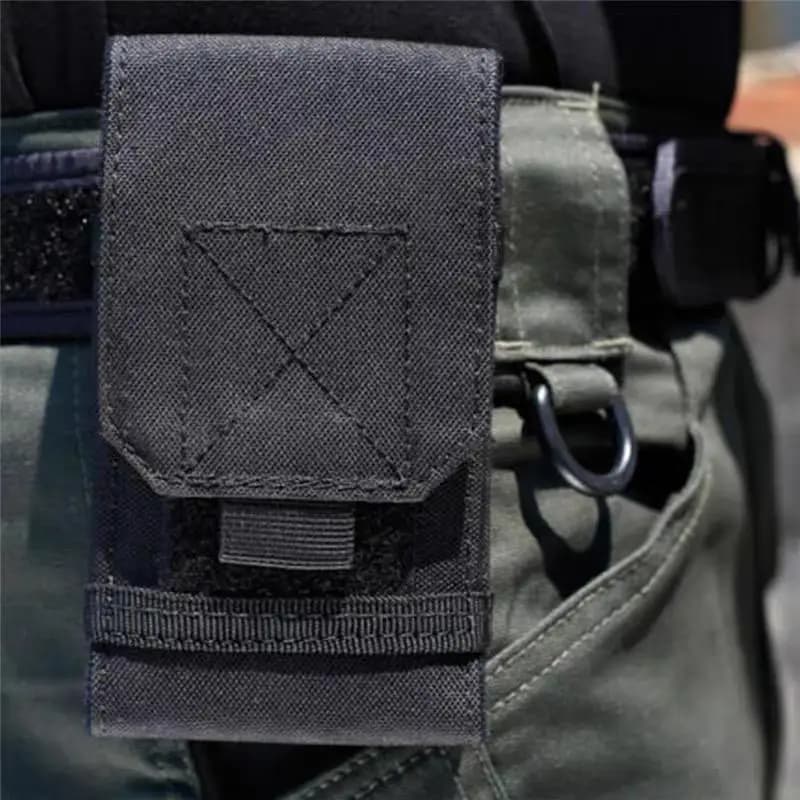 Outdoor Camouflage Waist Bag Phone Holder Sport Belt Bag Case Waterproof Nylon Sport Hunting Camo Bags in Backpack