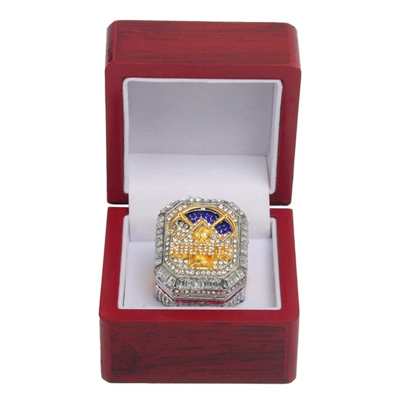 Basketball championship ring to commemorate the season 2023, MVP ring pepite championship