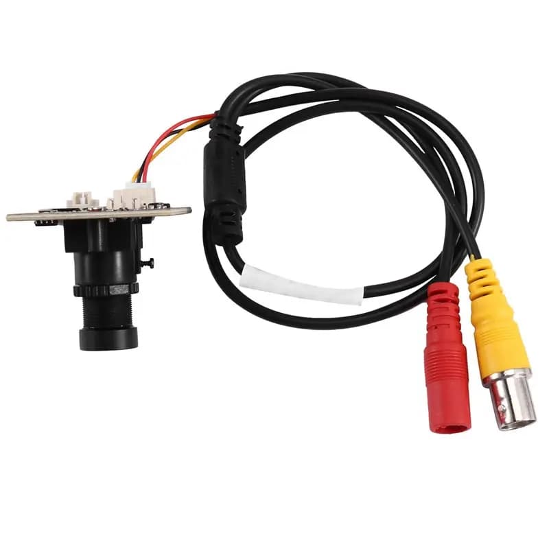 B49C 10X 1200TVL 5MP Analog CCTV Camera Module With 25Mm Lens For DIY Microscope Telescope Car Camera Video Doorbell PAL