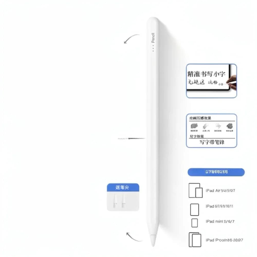 High Precision Stylus For For iPad Pencil Sensitive Touch Screen Digital Pen Drawing Writing Tablet Accessory Metal