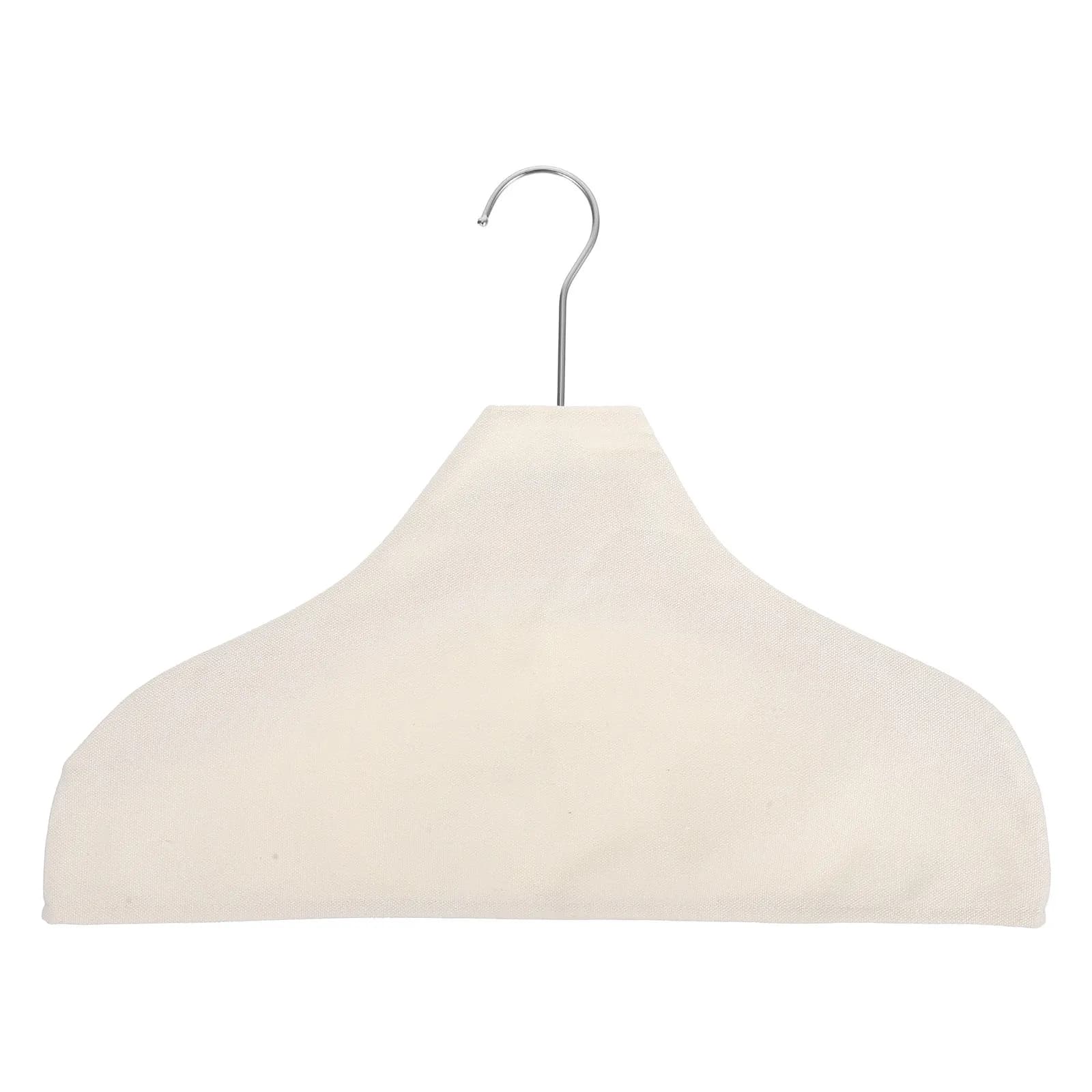 1Set Premium Fabric Hanger Protectors Nonslip Clothes Shop Hanger Covers for Men Women Evening Dress Suit Hangers Dirt-Proof