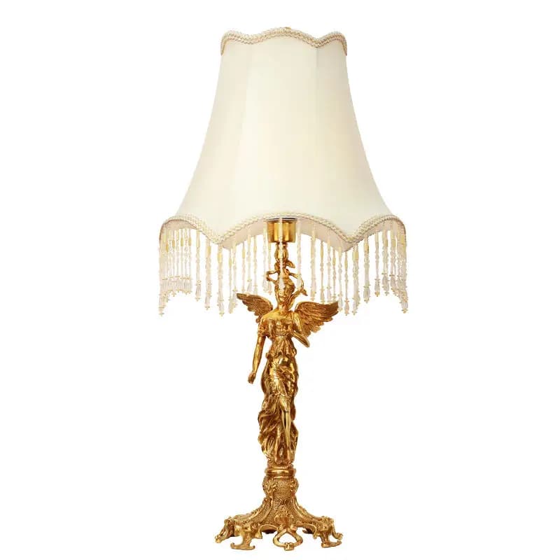 Lampada da scrivania promozionale per soggiorno Lampade da tavolo in ottone stile italiano Lampada da comodino