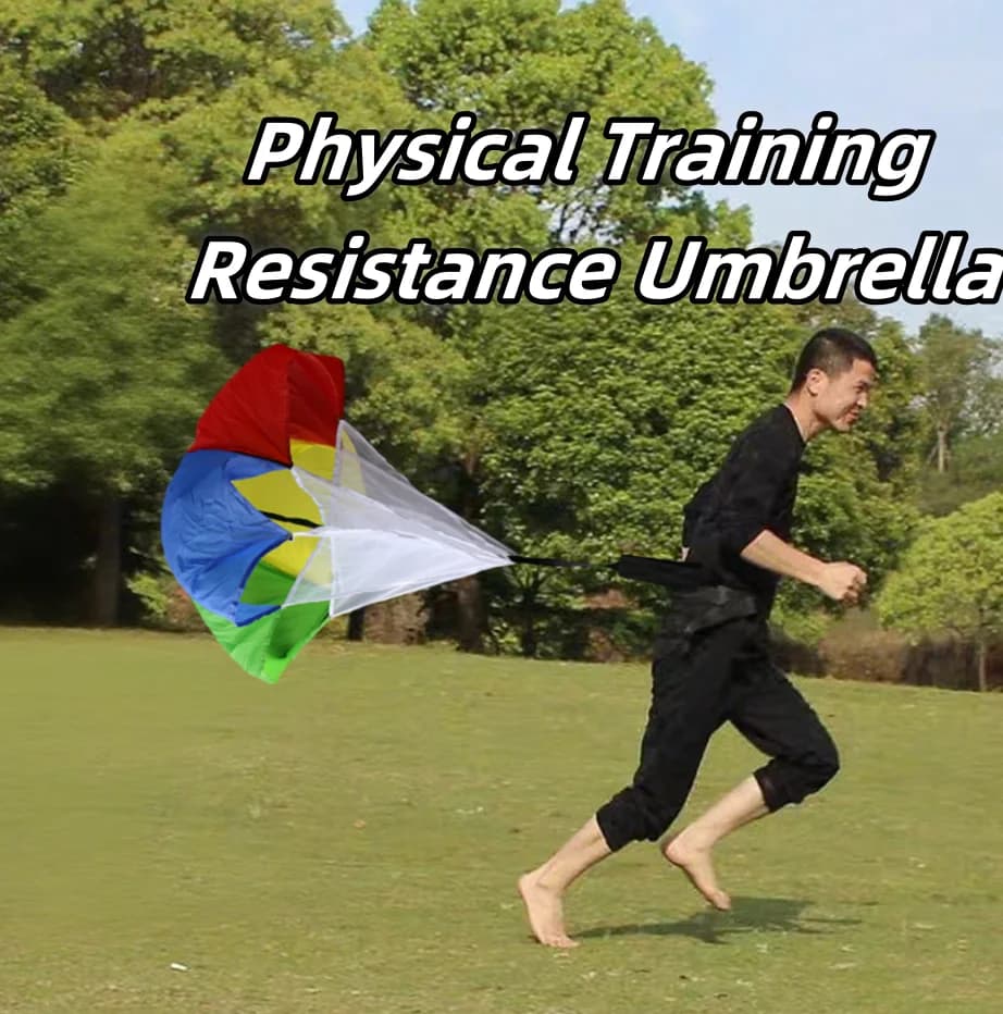 Physical Training Resistance Umbrella Fitness Equipment Football Anti slip Umbrella Resistance Running Umbrella Speed Training