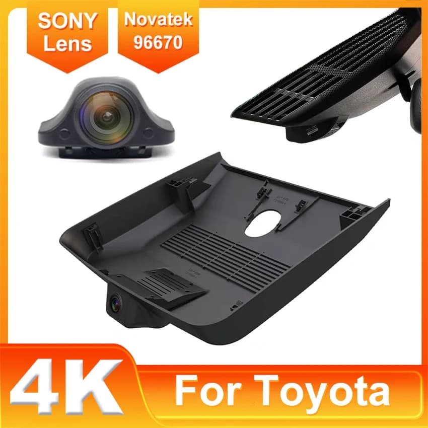 For Toyota BZ3 PRO 2023 2024 UHD 4K 2160P Dash Cam Plug and Play for Car, Video Recorder for Car, Dashcam WIFI, DVR Recording Devices for Cars