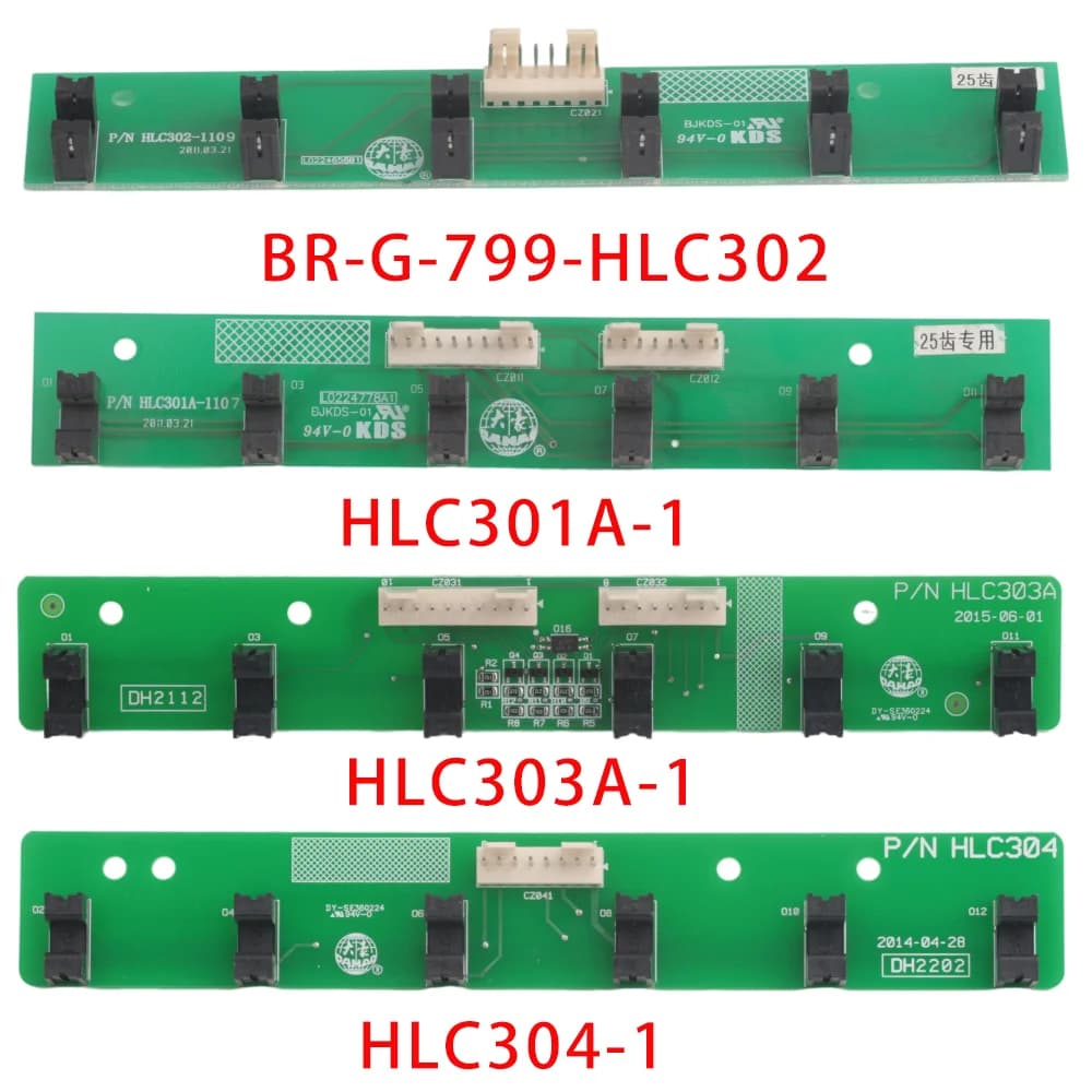 HLC301A HLC302 HLC303 HLC304 Scheda sensore per macchine da ricamo cinesi Sistema Dahao Scheda elettronica Pezzi di ricambio