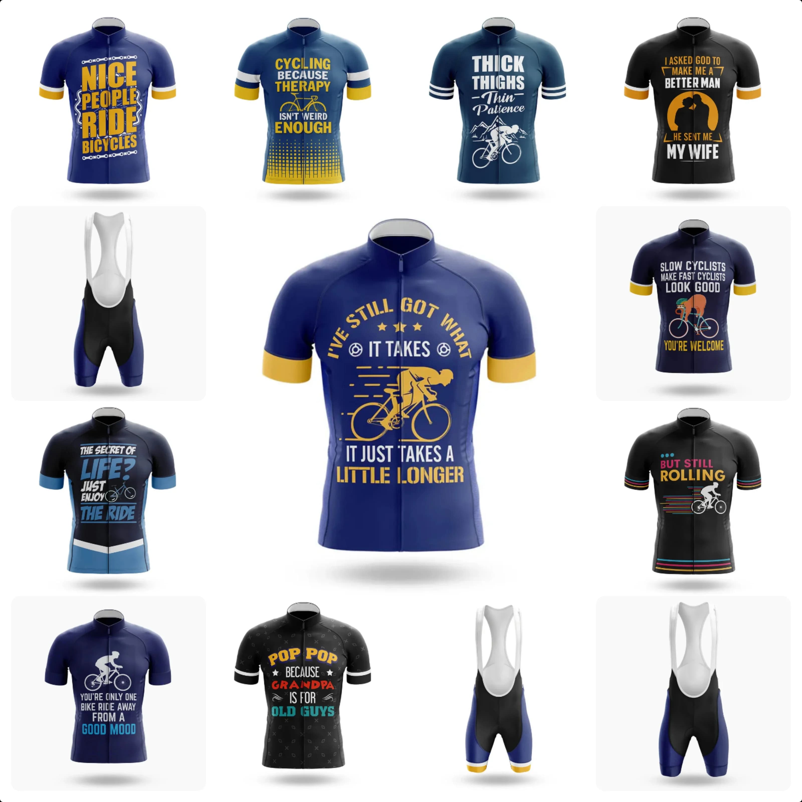 Retro Nice People Cycling Knitwear Mtb Men's Clothing Equipment Shirt Professional Men's Shorts Men's Sweater Summer Bike Sweater