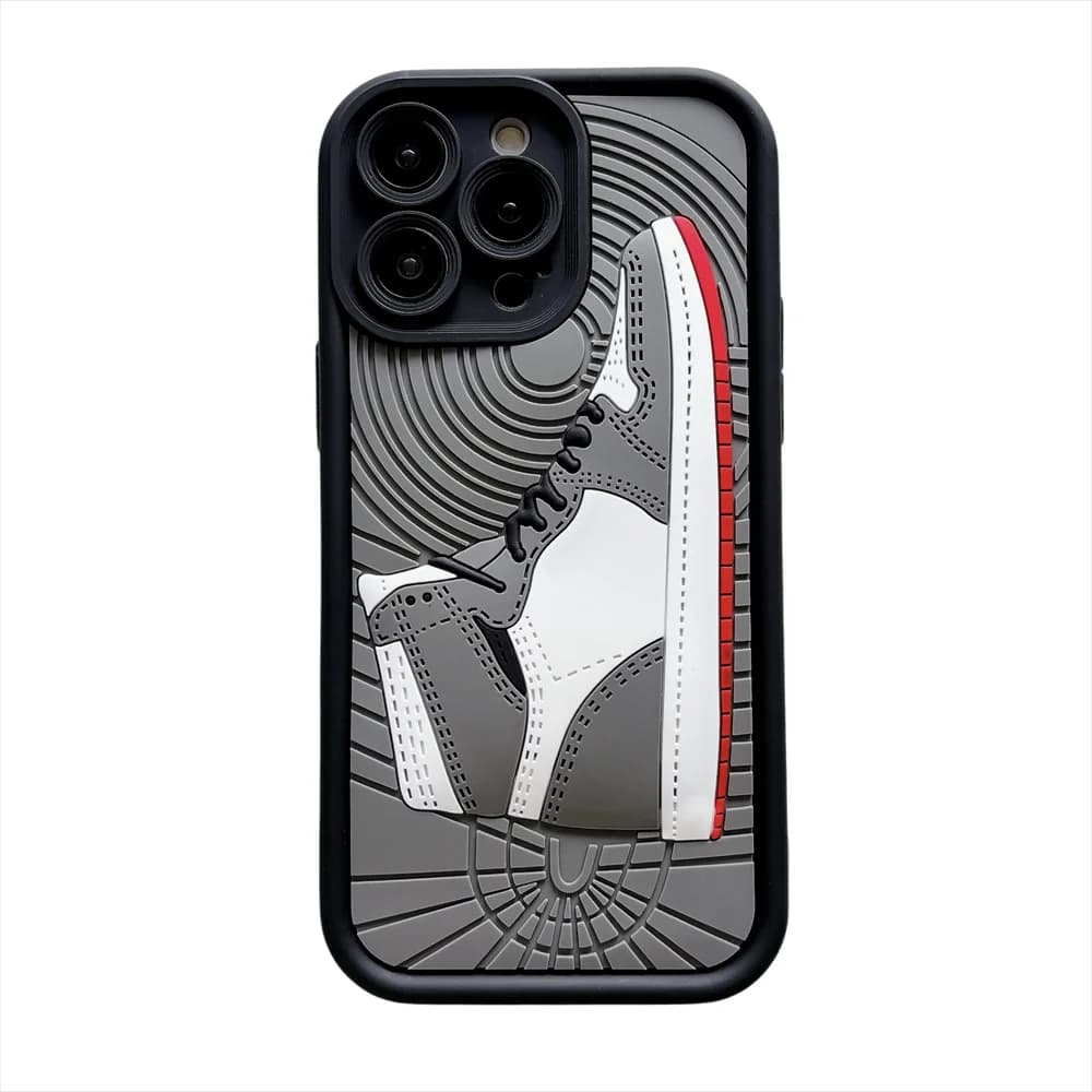 Custodie per cellulari stile sneaker 3D per Iphone 7 8 X Xr Xs Max 11 12 13 14 15 16 17Air Pro Max Cover posteriore di design