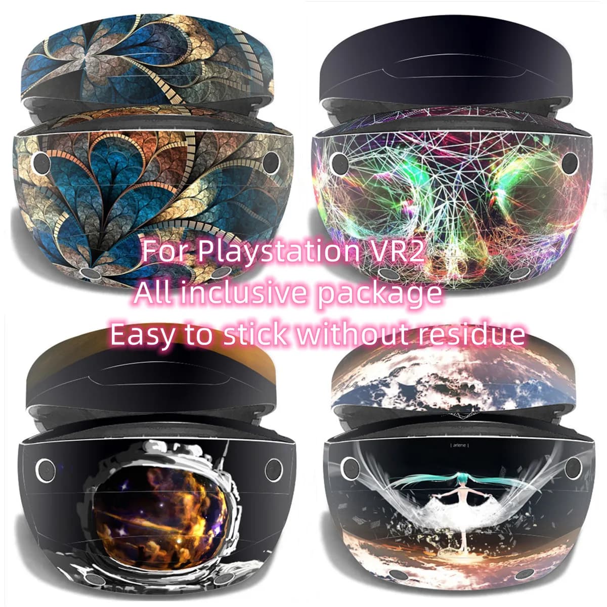 Adatto per adesivi PS5 VR2 guscio protettivo impermeabile resistente al calore adesivi adesivi non residui per accessori PS5 VR2