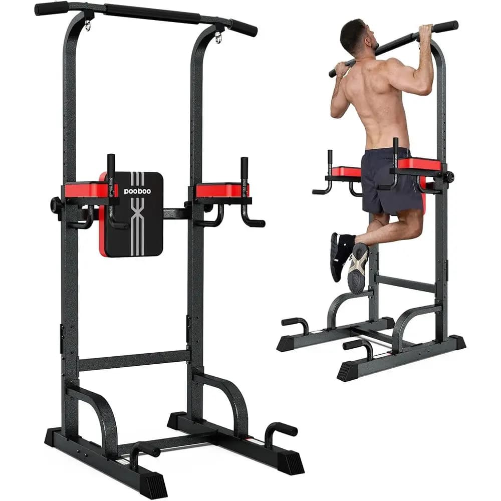 Multifunctional Adjustable Traction Bar for Home Training - Black Strength Training Equipment