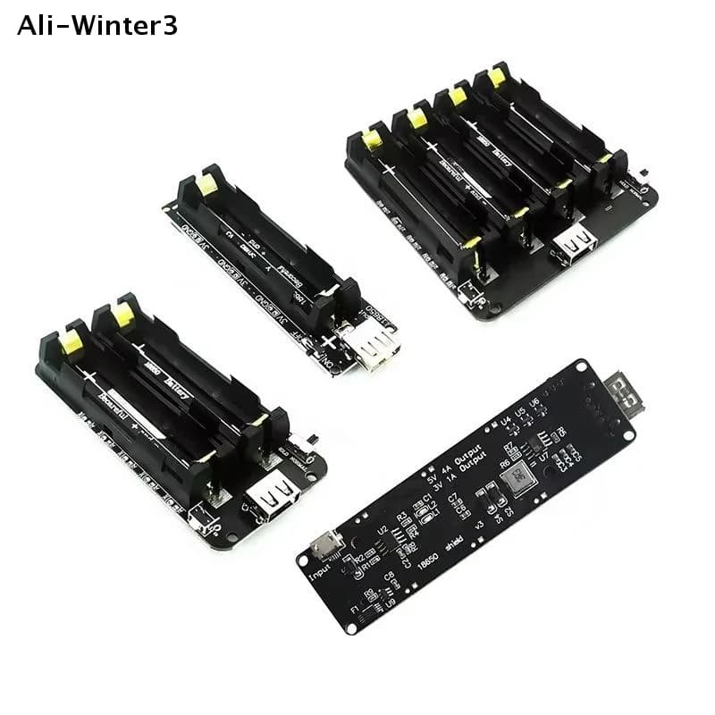 Battery support 18650 with Single compartment, USB support 5V/2A 3V/1A, Battery Charging Module V3 for Raspberry Pi