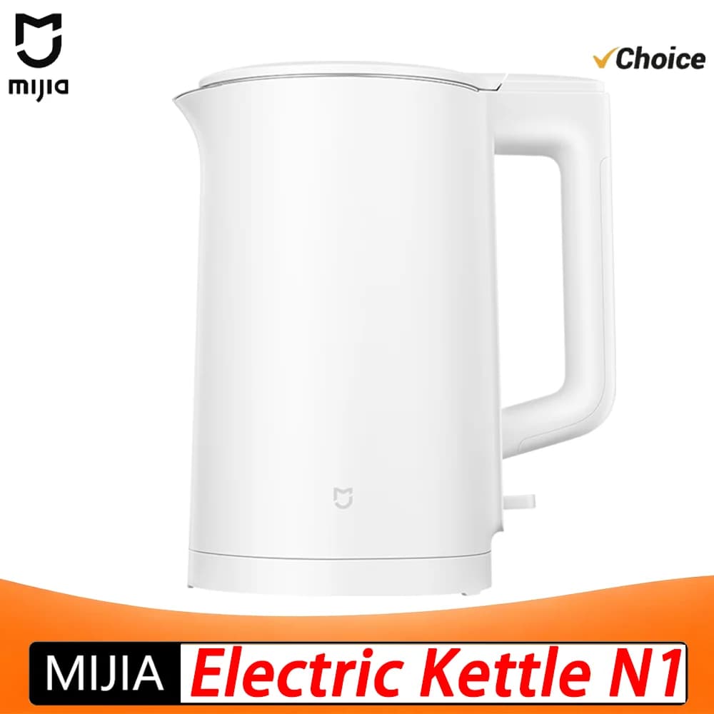 MIJIA Electric Kettle N1 Fast Hot Boiling Pot Stainless Water Kettle 220V Hotel Family Trip Kitchen Smart Kettle Home-CN-MIJIA