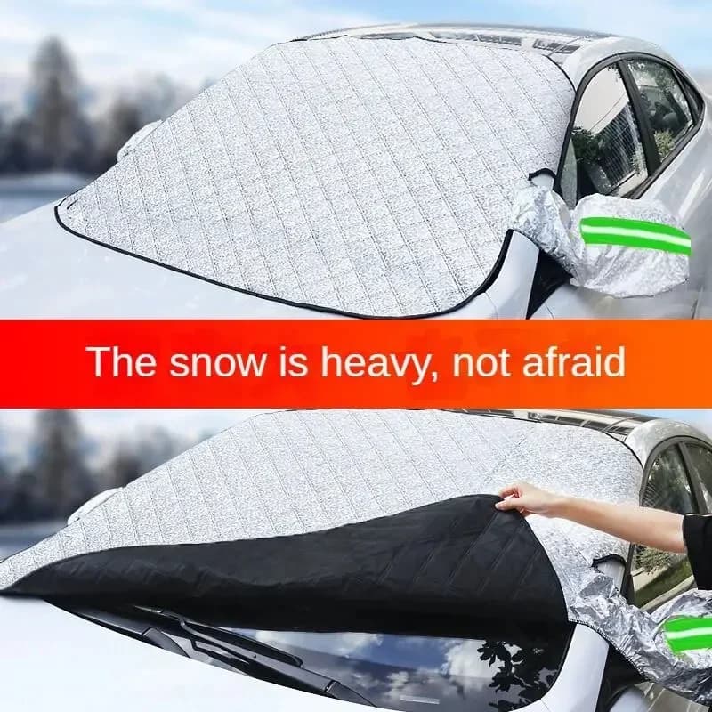 Copertura universale per parabrezza auto, protezione dai raggi UV, nuova copertura anti-neve e anti-ghiaccio per parabrezza auto