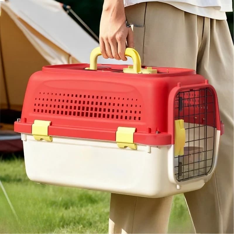 Pet air box can be shipped by air cat out portable cat cage dog portable pet car bag cat bolsa de transporte pets dog carrier