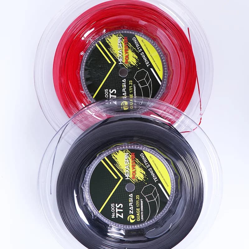 ZARSIA Hexagonal Tennis Cords Corda for durable hexagonal tennis rack 1,23 mm 200 m 1 reel