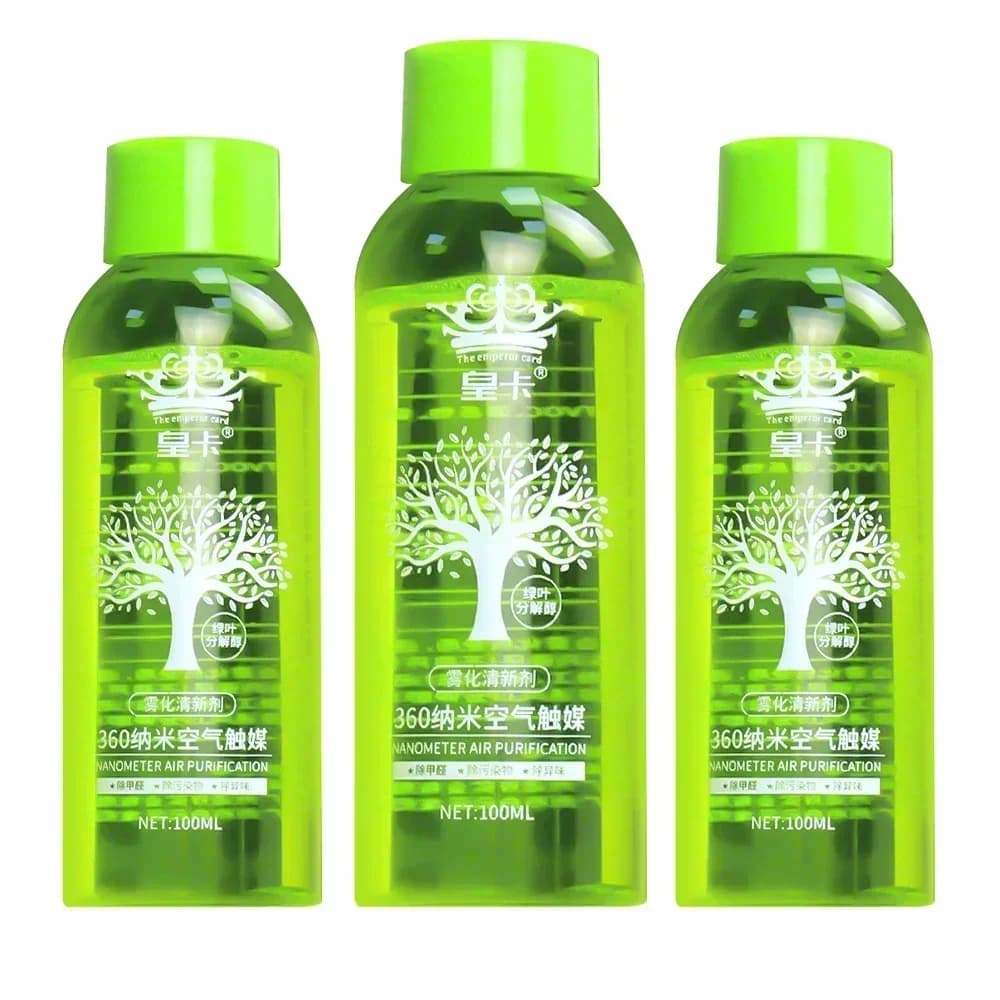 Eliminatore di Odori Liquido 500ml, Soluzione Purificante per Auto, Deodorante per Interni Auto, Deodorante per Aria Auto