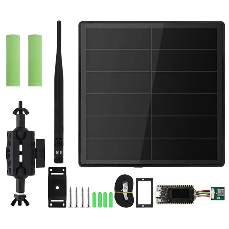 D5L Heltec Lora 32 V4 Meshtastic Nodo Ripetitore Solare per Rete Mesh ESP32 SX1262 GNSS Wifi BLE 5W - ABIU