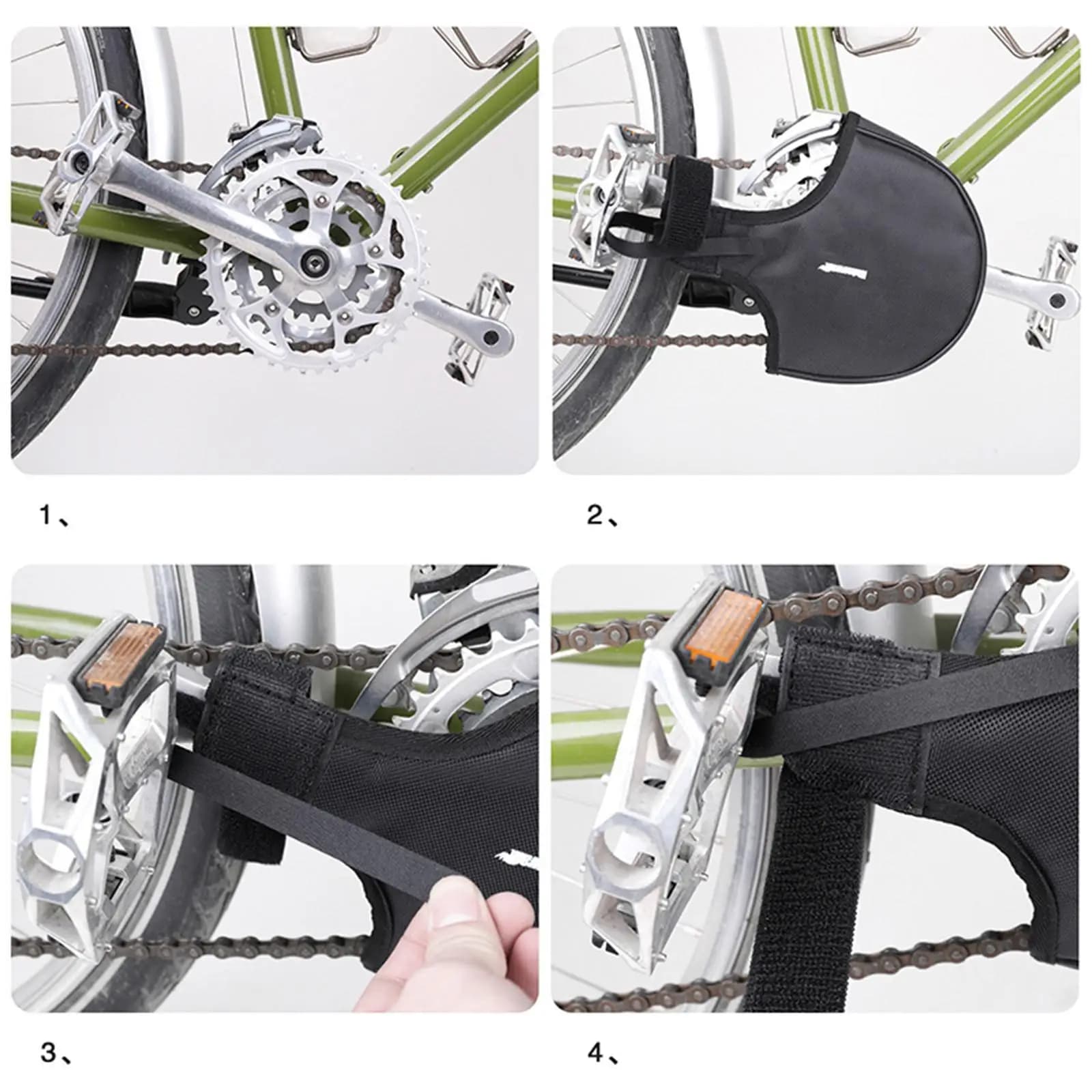 Bicycle Chain Wheel Protector Mountain Road Bike Sprockets Scratch Cover