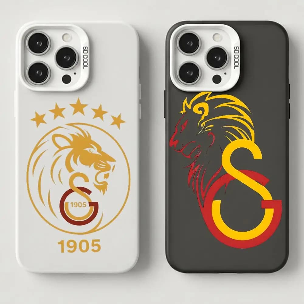 Cover per iPhone 17, 16, 15, 14, 13, 12, 11 Plus, Pro Max, XS G-Galatasaray SK