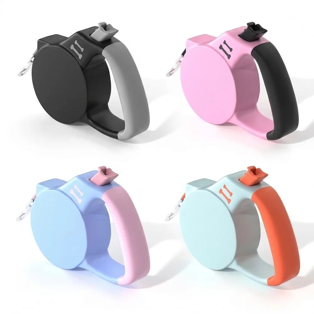 3&5m Retractable Dog Leash Small Medium Dogs Cats Pet Lead Walking Traction Roulette Pet Supplies VAutomatic Contraction Dog