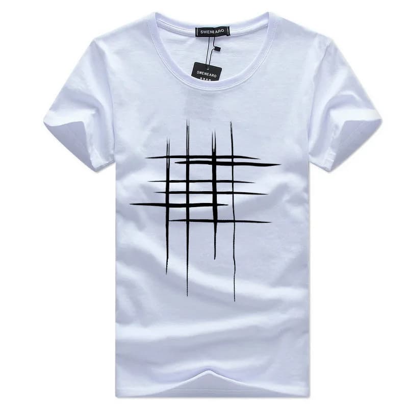 Fashion New Spring Summer Men T-Shirt S-5XL Plus Size Short-Sleeve O-Neck Casual Tops T Shirt Boy Sports Clothes Party Gift MT10