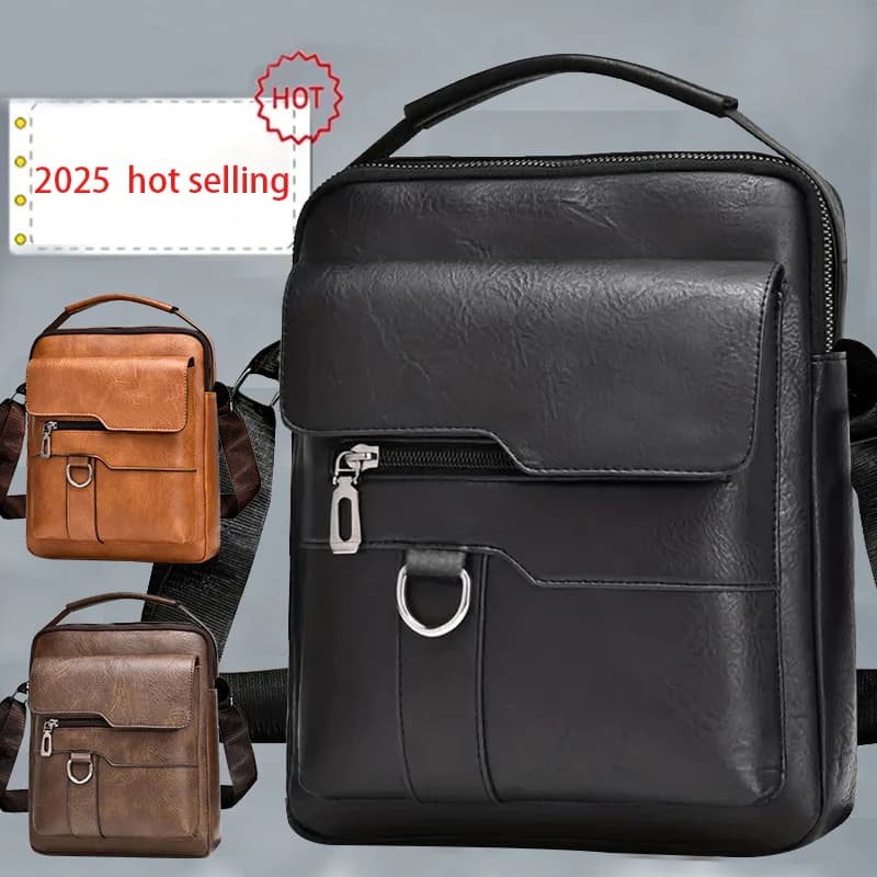Borsa a tracolla stile neutro per uomo e donna, tracolla singola, tracolla, stile business, zaino, casual e alla moda