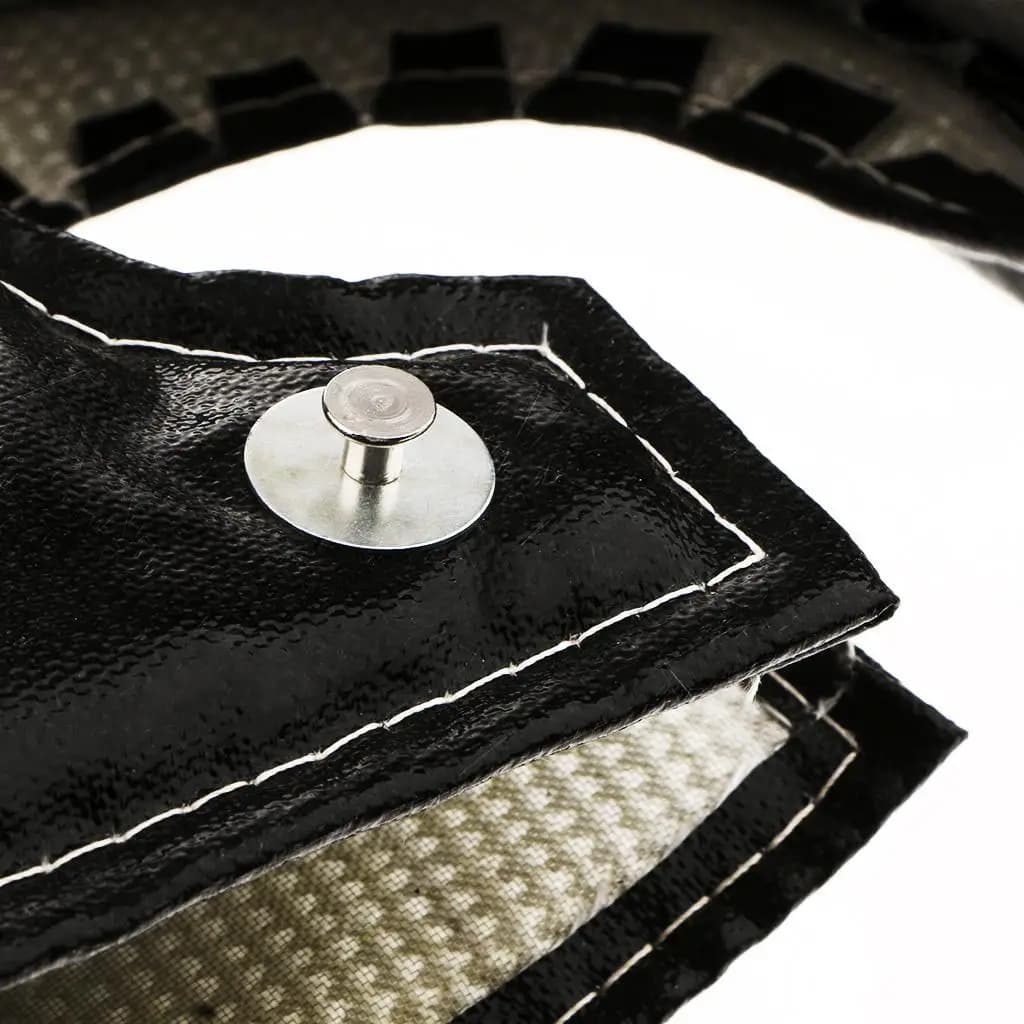 T3 Turbocharger Cover Titanium Heat Shield Glass Fiber Wrap High Temperature Blanket for Performance and Towing