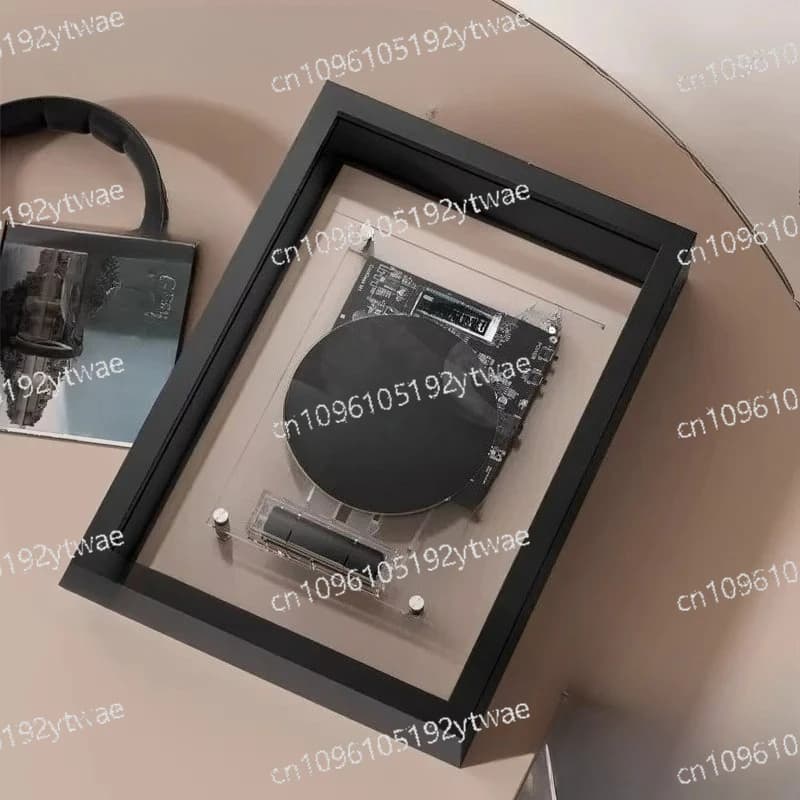 M1 Music Frame CD Player - Bluetooth 5.0, Dynamic Art Hanging Painting, Creative Industrial Home Decoration