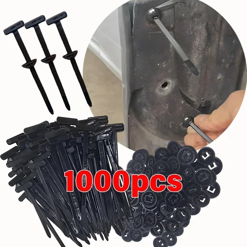 Fascette stringicavo in nylon da 5-200 pezzi, cinghie di fissaggio automatico, clip multiuso, fermacavi in nylon autobloccanti per impieghi gravosi