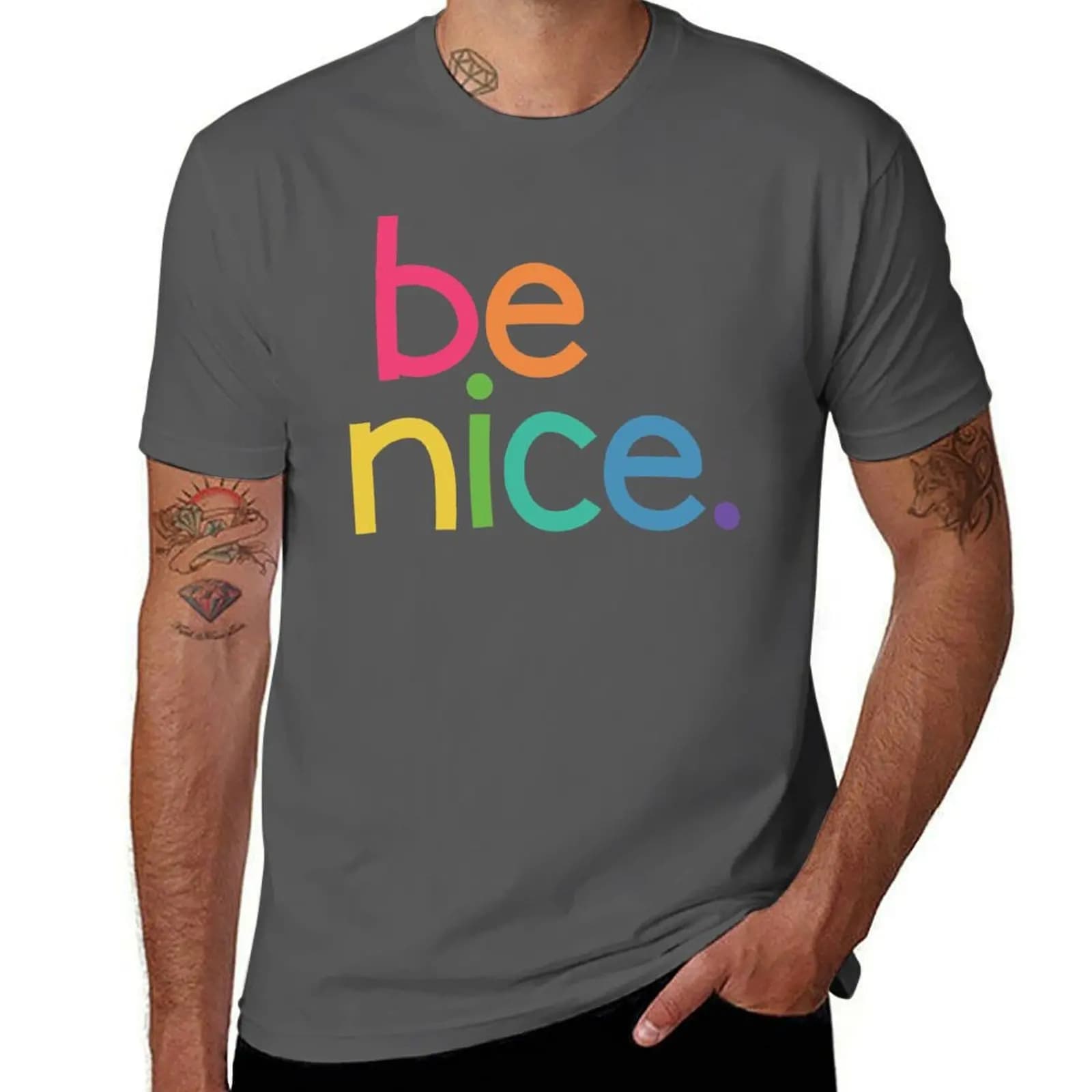 Sii gentile. T-Shirt Basic Regular Fit Casual
