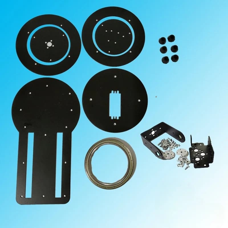 2 DOF Rotating Gimbal Robot manipulator with KS3620 Gimbal Metal Alloy for Robot Arduino with DIY Kit programmable for education Ps2