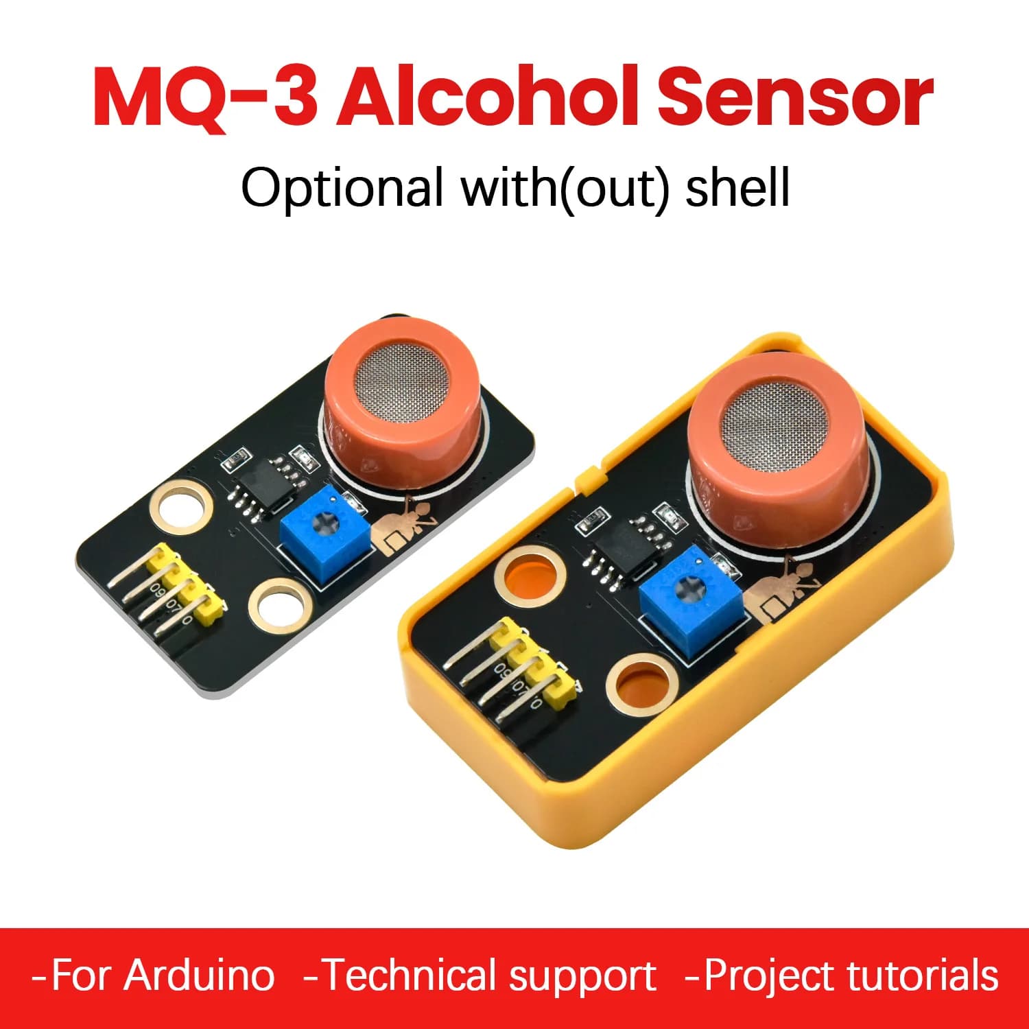 Keyestudio MQ-3 Alcohol Sensor for Arduino Compatible with Lego Blocks Electronic module DIY