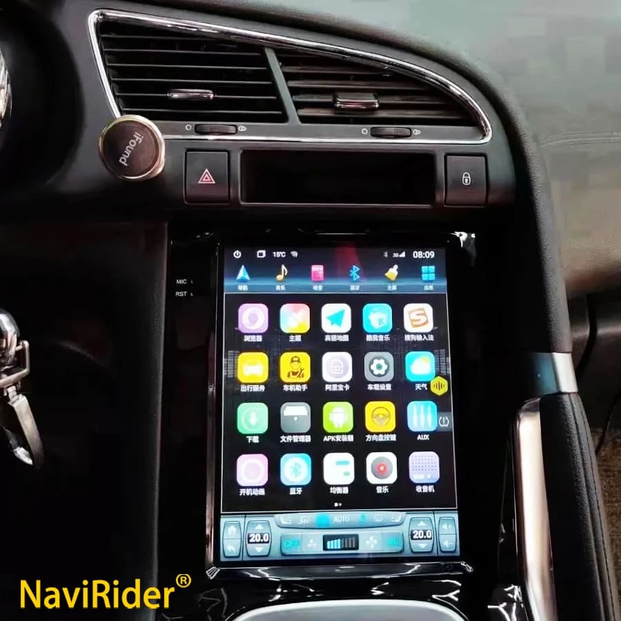 10.4" Touch Screen Android 15 Car Radio For Peugeot 3008 2009-2015 Multimedia System Video Stereo Auto GPS Navigation DVD Player