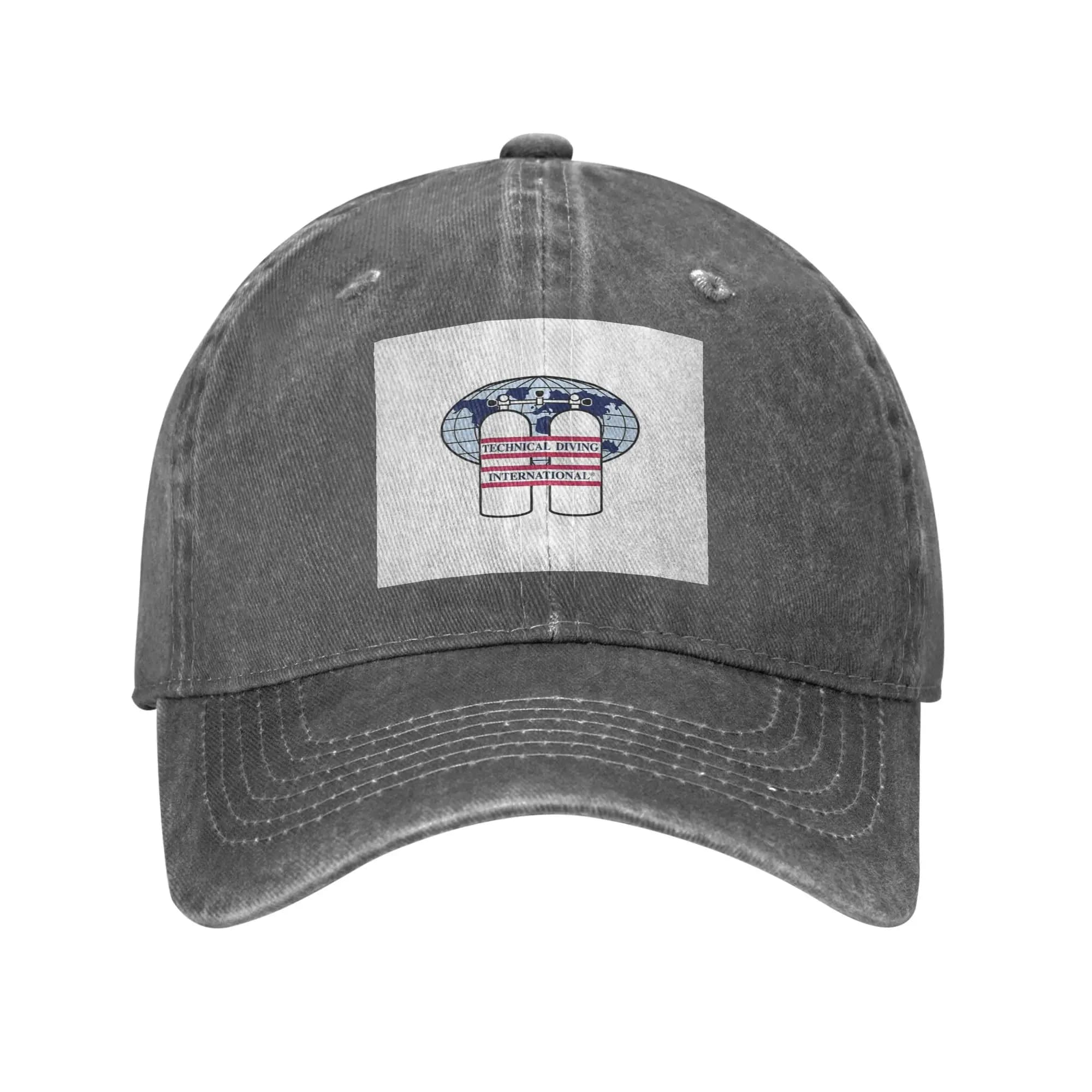 Scuba Diving Dive Diver Sea Snorkeling Sports Denim Fabric Cap Casual Baseball Caps Adjustable Hat Summer Unisex Baseball Hats