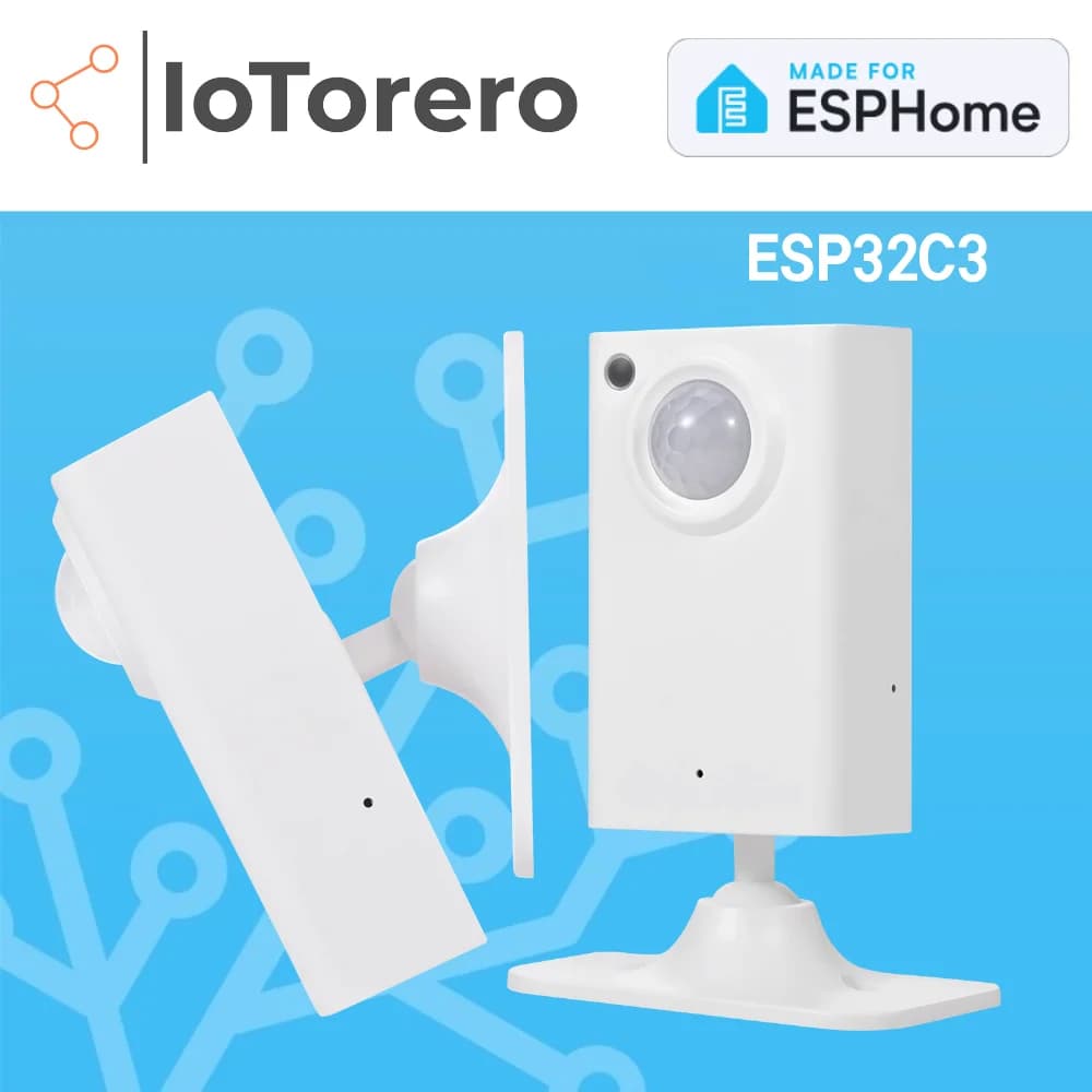 IoTorero realizzato per sensore di presenza umana ESPHome ESP32C3 Monitoraggio del consumo 16A Funziona con l'assistente domestico
