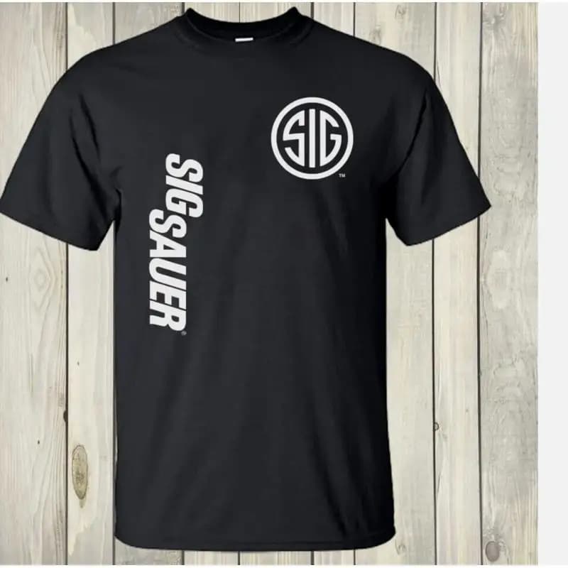 Maglietta con logo tattico ispirato a Sig, stile militare S 5XL