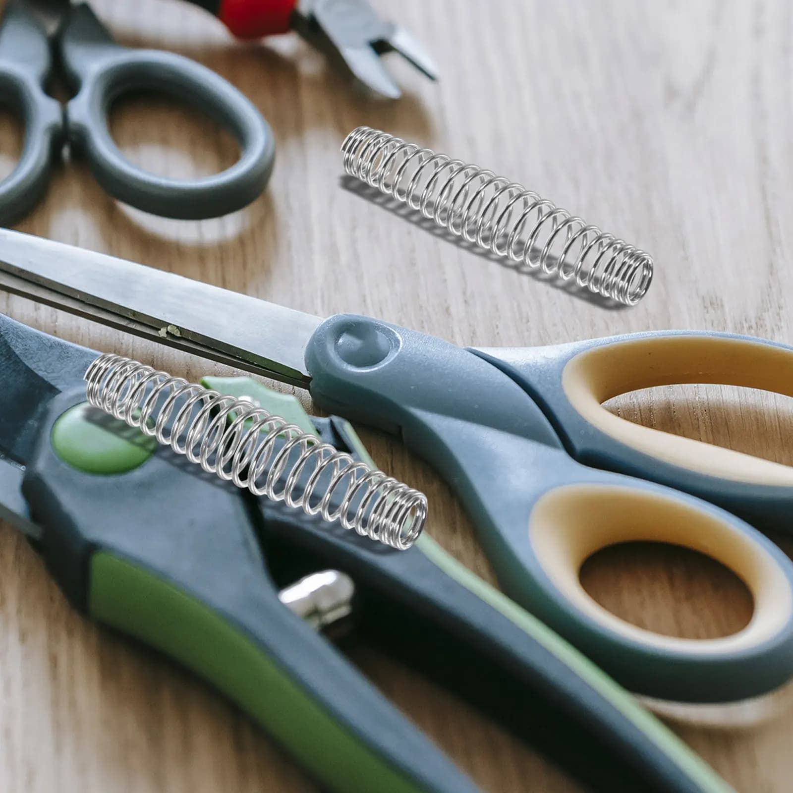12 Spare parts for Anti-rust stainless steel power scissors, for Precision Garden Scissors and Manual Scissors