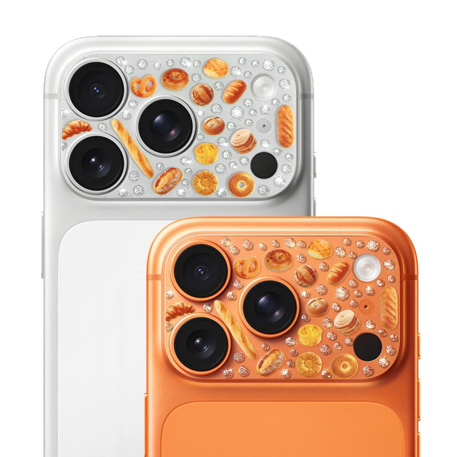Color Diamond 9H HD Camera Lens Protector For IPhone 17 Pro 17 Pro Max Metal Ring Lens Tempered Glass Film Case Cap
