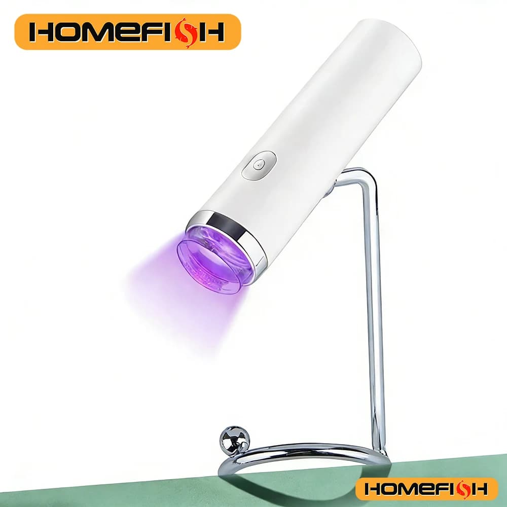 Lampada per nail art a un solo tasto, UV LED, piccola lampada portatile per asciugatura, asciuga rapidamente tutti gli smalti e rimuove il solfuro di zolfo