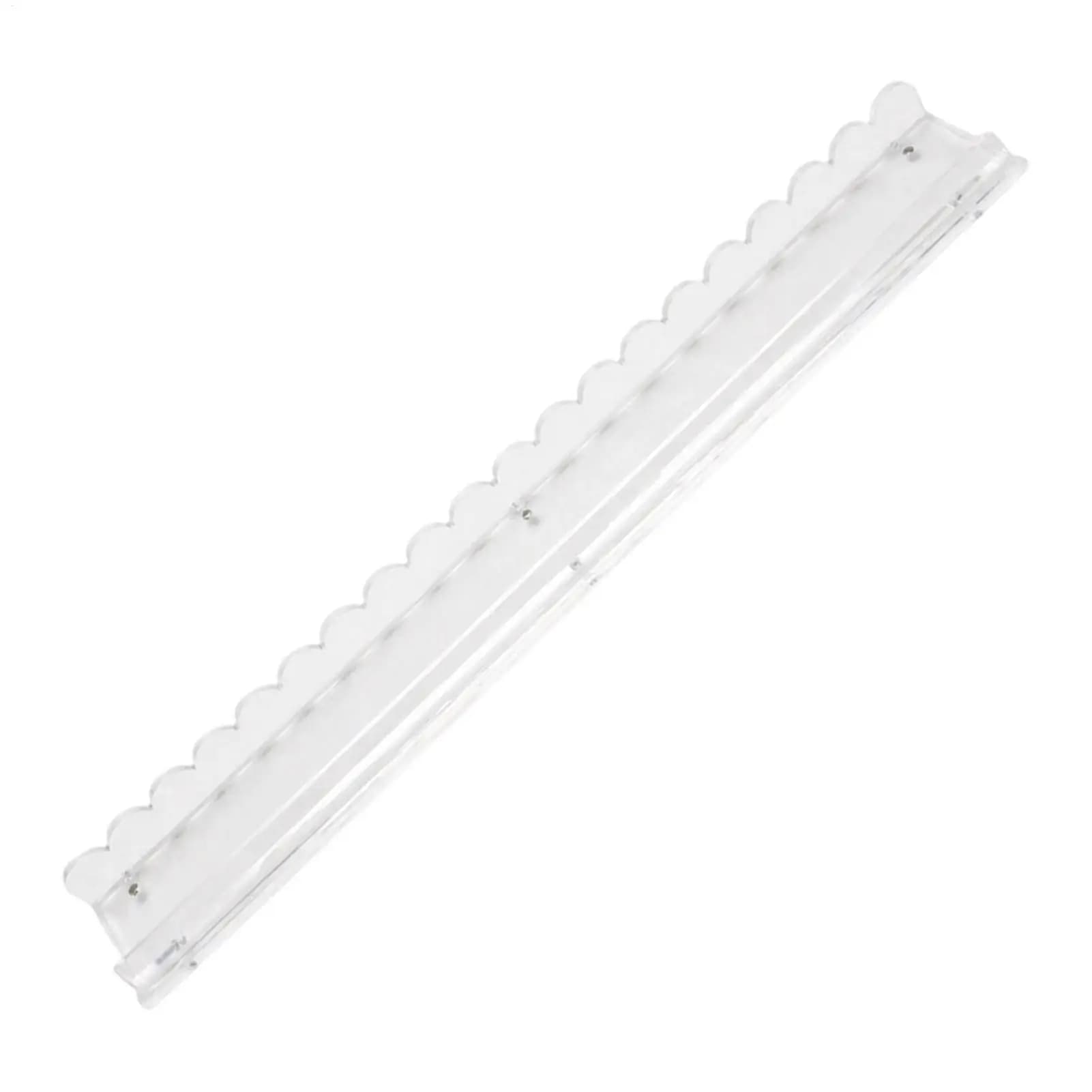 Supporti per Mahjong in Acrilico Magnetici Antiscivolo, Spingitori e Porta Tessere per Mahjong in Acrilico Ondulato per Serate di Gioco in Famiglia e Feste