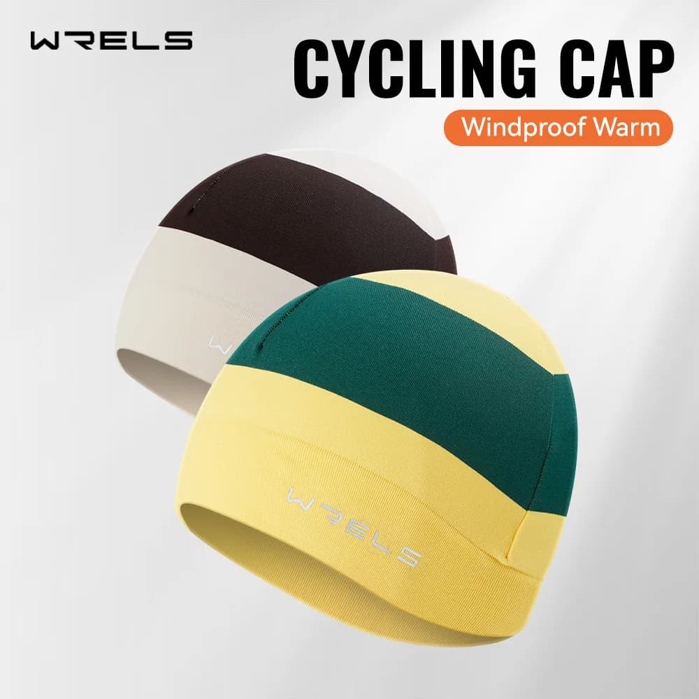 WRELS Men and Women Winter Warm Running Sports Hat Outdoor Sport Thermal Fleece Headband Windproof Lightweight Beanies Skull Cap