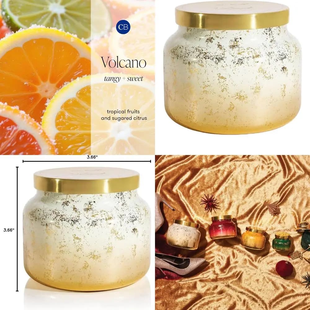 Elegant Scented Candles for Festivals - Great Baractol in Soy Cera (48 oz) for a Luxury Home Fragrance