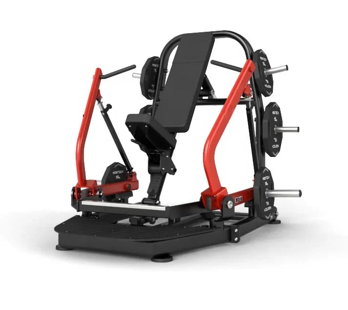 Combination machine for chest and decline with double function for gym equipment