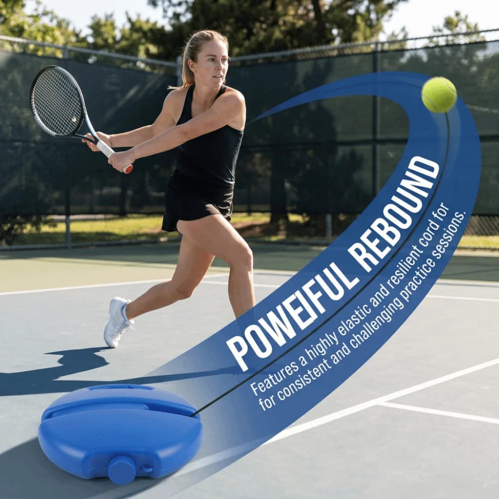 3pcs Elastic Cord Tennis Trainer Adjustable Rope Tethered Ball Rebound Trainer Hook Clip PE Training Set Beginner Practice