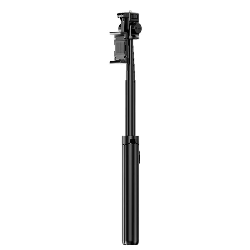 Treppiede portatile Ulanzi MT-70 per selfie stick per fotocamera smartphone con due clip per telefono Treppiede selfie con telecomando a vite da 1/4''