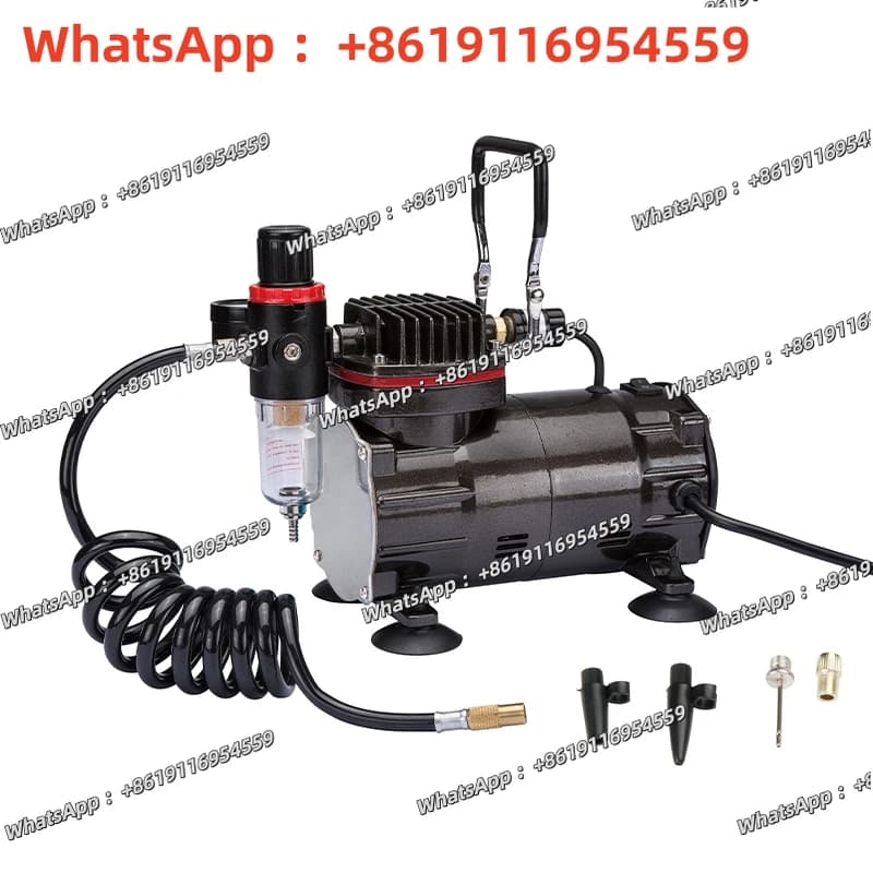 Compressore elettrico della spazzola dell'aria della pompa dell'aria del pistone del gonfiatore dei pneumatici della sfera TC-802W