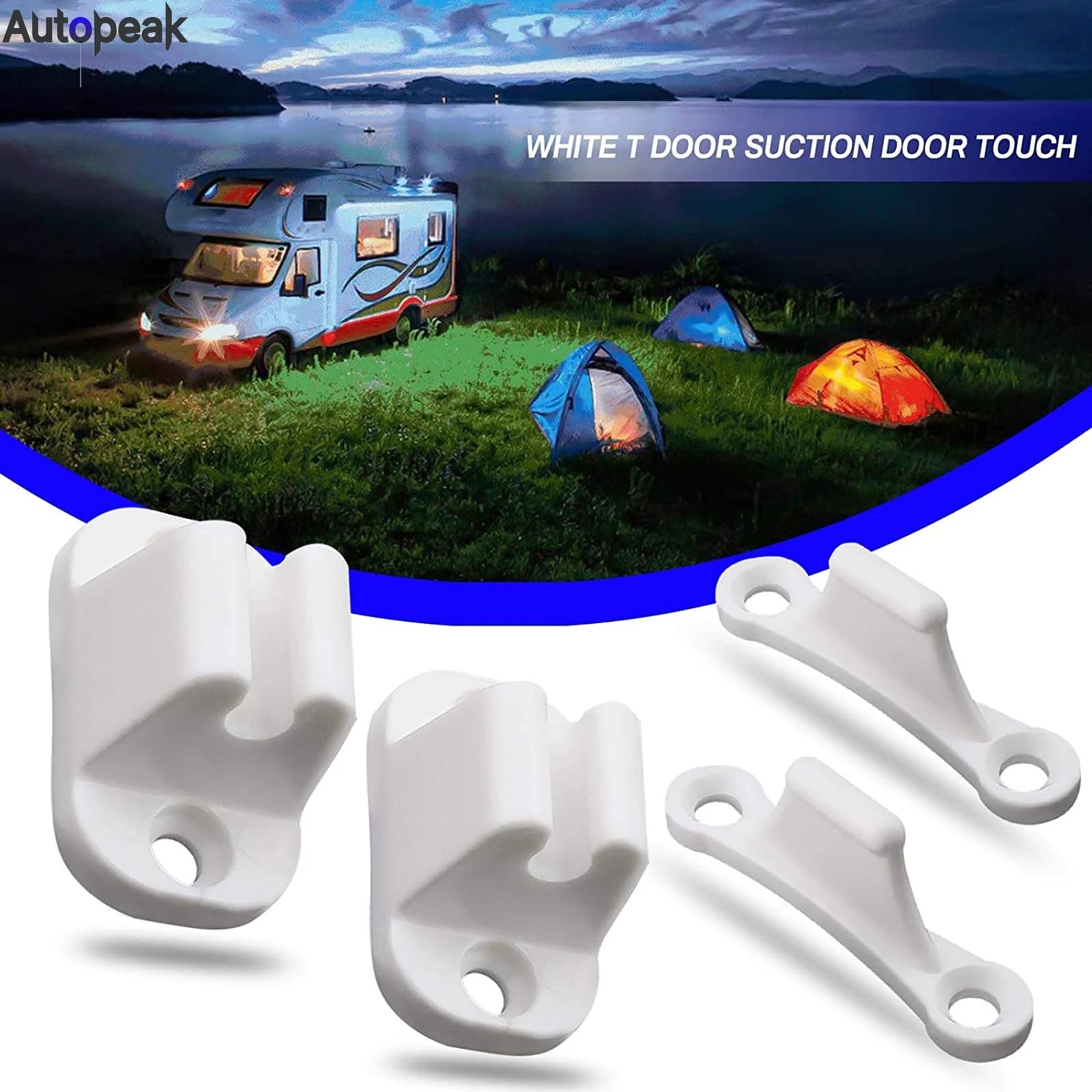 2 pezzi caravan camper fermo porta tappo resile cattura soggiorno limitatori campeggio push catch supporto camper camper barca rimorchio nylon