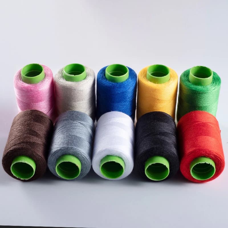 300M filati per cucire a mano buon poliestere per la riparazione del cucito a casa vestiti Lock Hem Quilting filo per cucire ricamo durevole