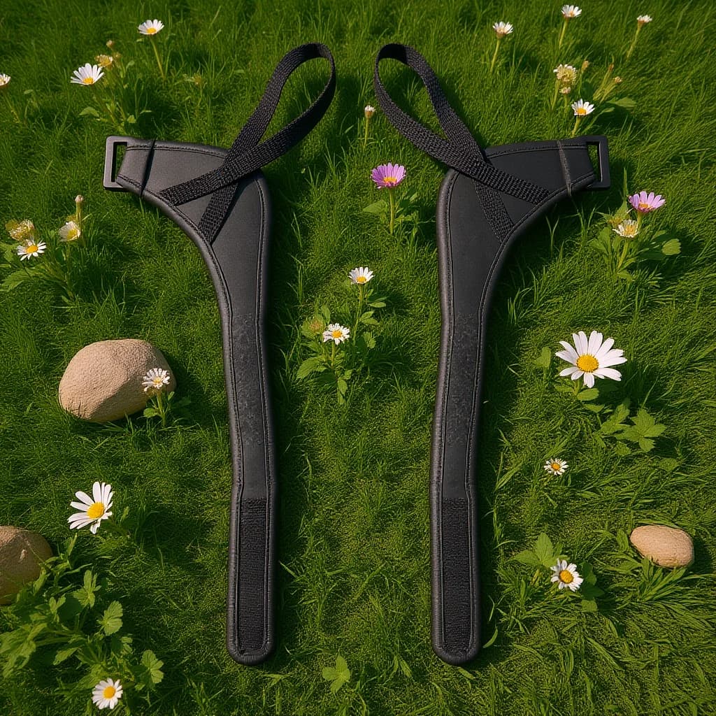 1 Paio di Cinturini da Polso Regolabili in Poliestere per Bastoncini da Sci, Fascia di Protezione per Bastoni da Trekking, Accessorio Sportivo per Esterni